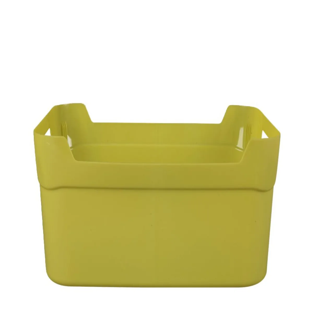 Panière en plastique coloré