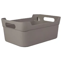 Panière en plastique coloré