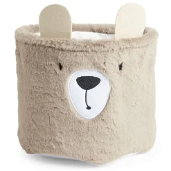 Panière enfant lapin rose Ø30xH25cm