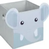 Panière enfant éléphant 31x31x31cm