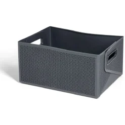 Panière flexible pliable plastique 32x16x24cm - 4 coloris