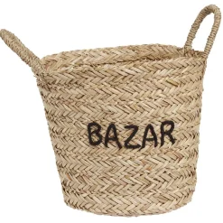 Panière jacinthe d'eau avec mot inscrit