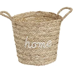 Panière jacinthe d'eau avec mot inscrit