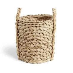 Panière jonc de mer Ø23xH25cm