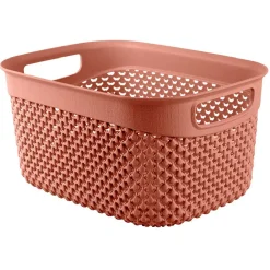 Panière 3,3L x2 - 23,5x17,5xH18cm