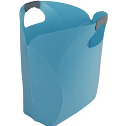 Panière pliable refermable bleu