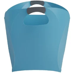 Panière pliable refermable bleu