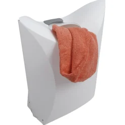 Panière pliable refermable blanche