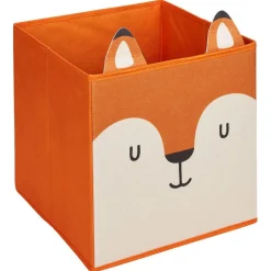 Panière rangement renard 31x31x31cm
