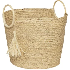 Panière ronde avec anses naturel Ø40,5xH35 cm - RONDA