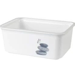 Panière salle de bain 3 L design galets