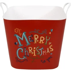 Panière souple 25 L Merry Christmas