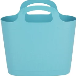Panière souple bleu turquoise 6 L