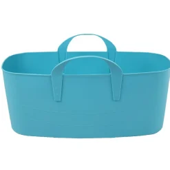 Panière souple bleue turquoise 10 L