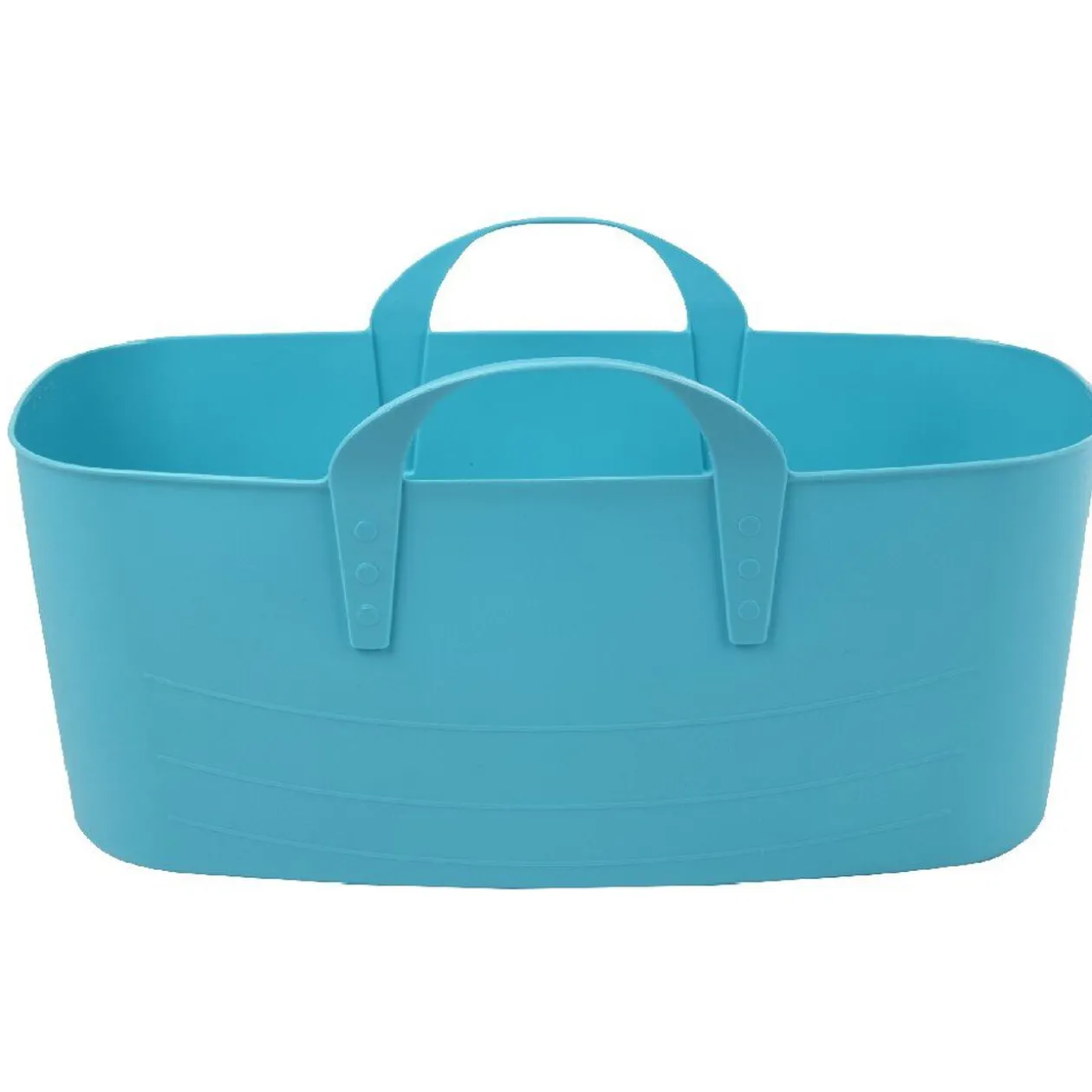 Panière souple bleue turquoise 10 L
