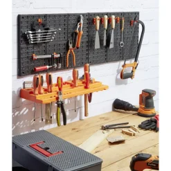 Panneau mural rangement outillage x2 avec porte outil