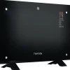 Panneau rayonnant 1500W Verre Noir avec panneau de contrôle tactile