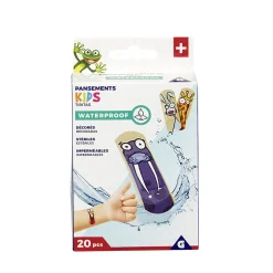 Pansement enfant imperméable décoré x20