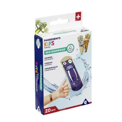 Pansement enfant imperméable décoré x20