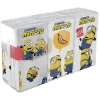 Paquet de mouchoir Minions 4 plis x6