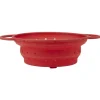 Passoire rétractable rouge