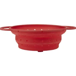 Passoire rétractable rouge