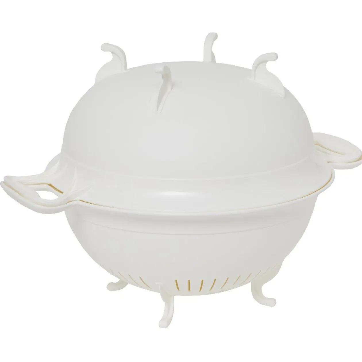 Passoire x2 et bol blancs XL