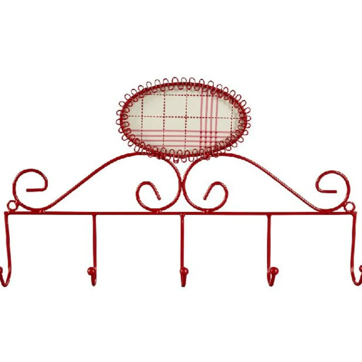 PATERE MET 5CROCHET L41.5X23.5