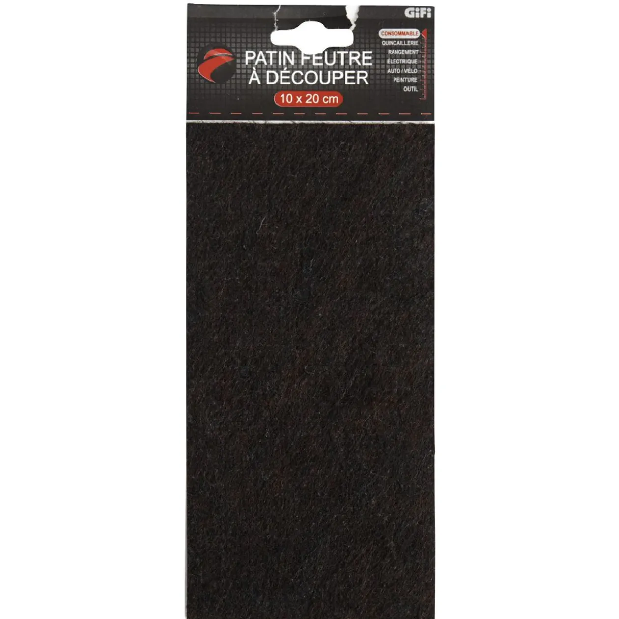 Patin feutre à decouper x2