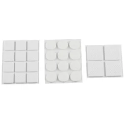 Patin protection feutre blanc x28