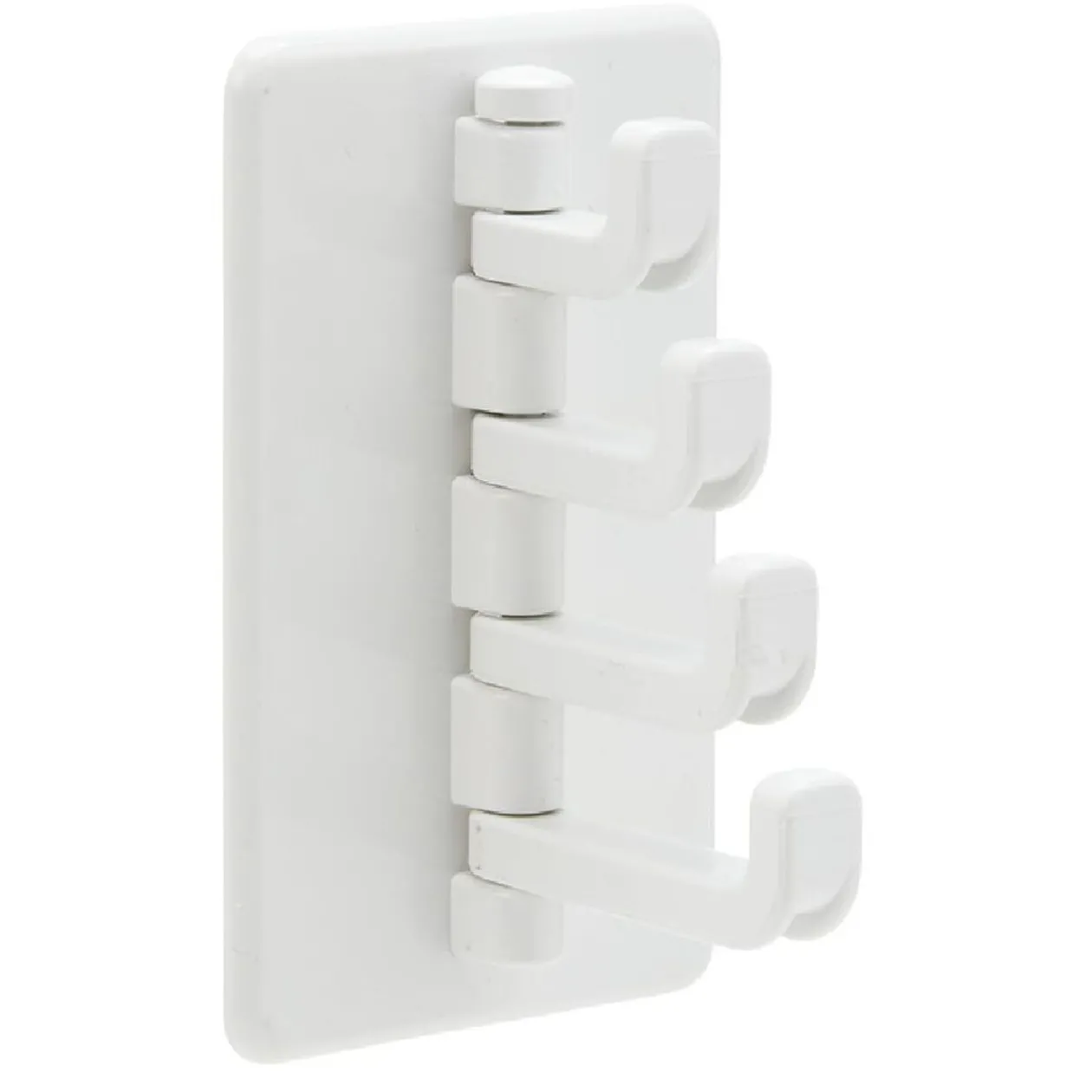 Patère à ventouse 4 crochets x3