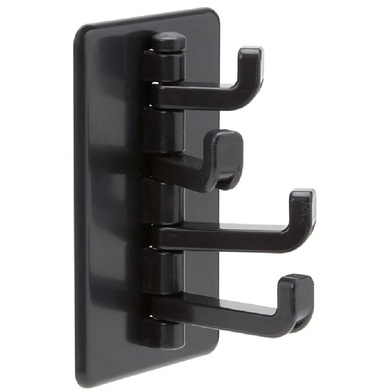 Patère à ventouse 4 crochets x3