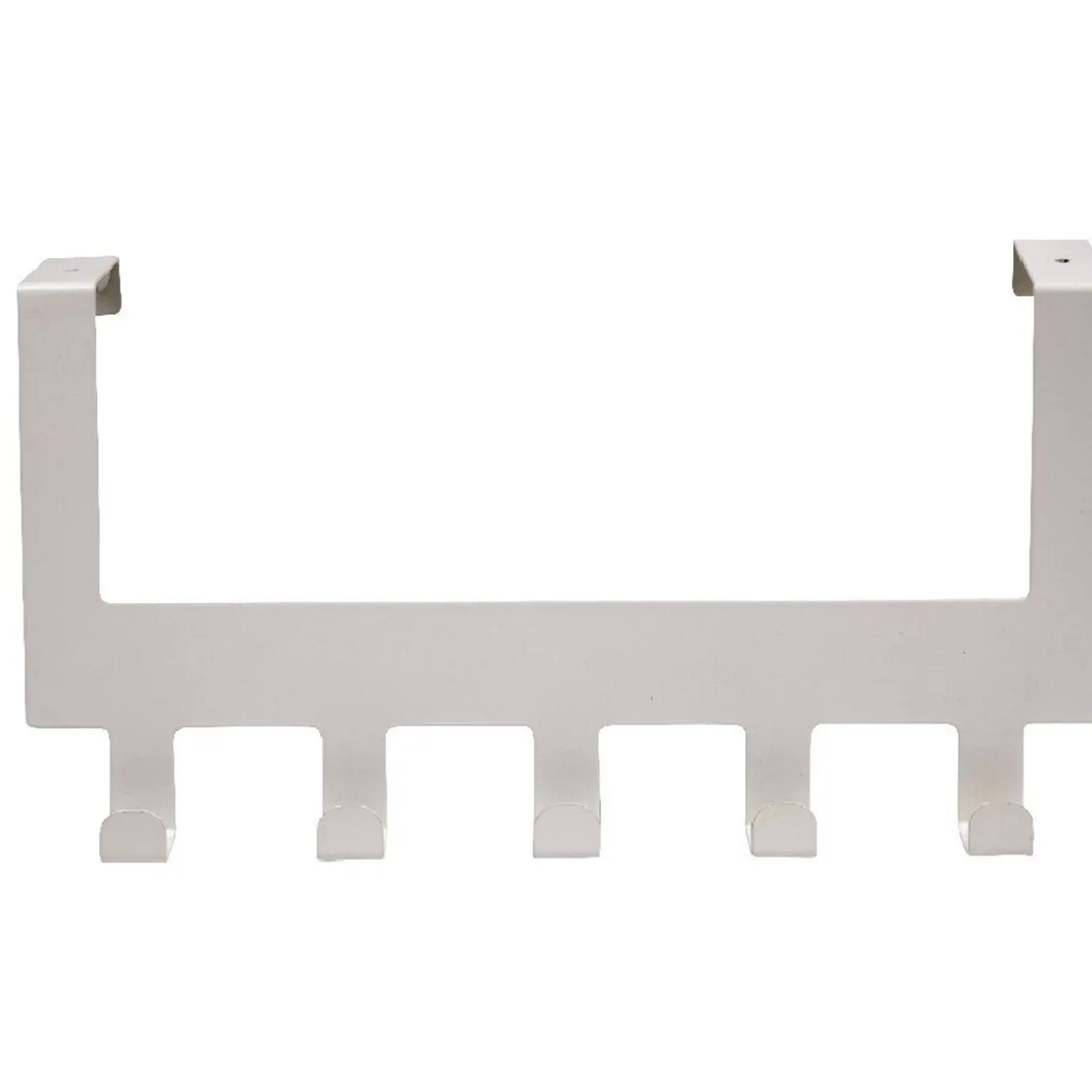 Patère de porte blanche 5 crochets