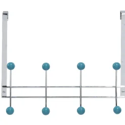 Patère de porte boules bleues