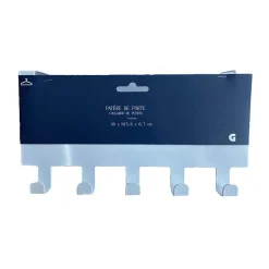 Patère de porte métal