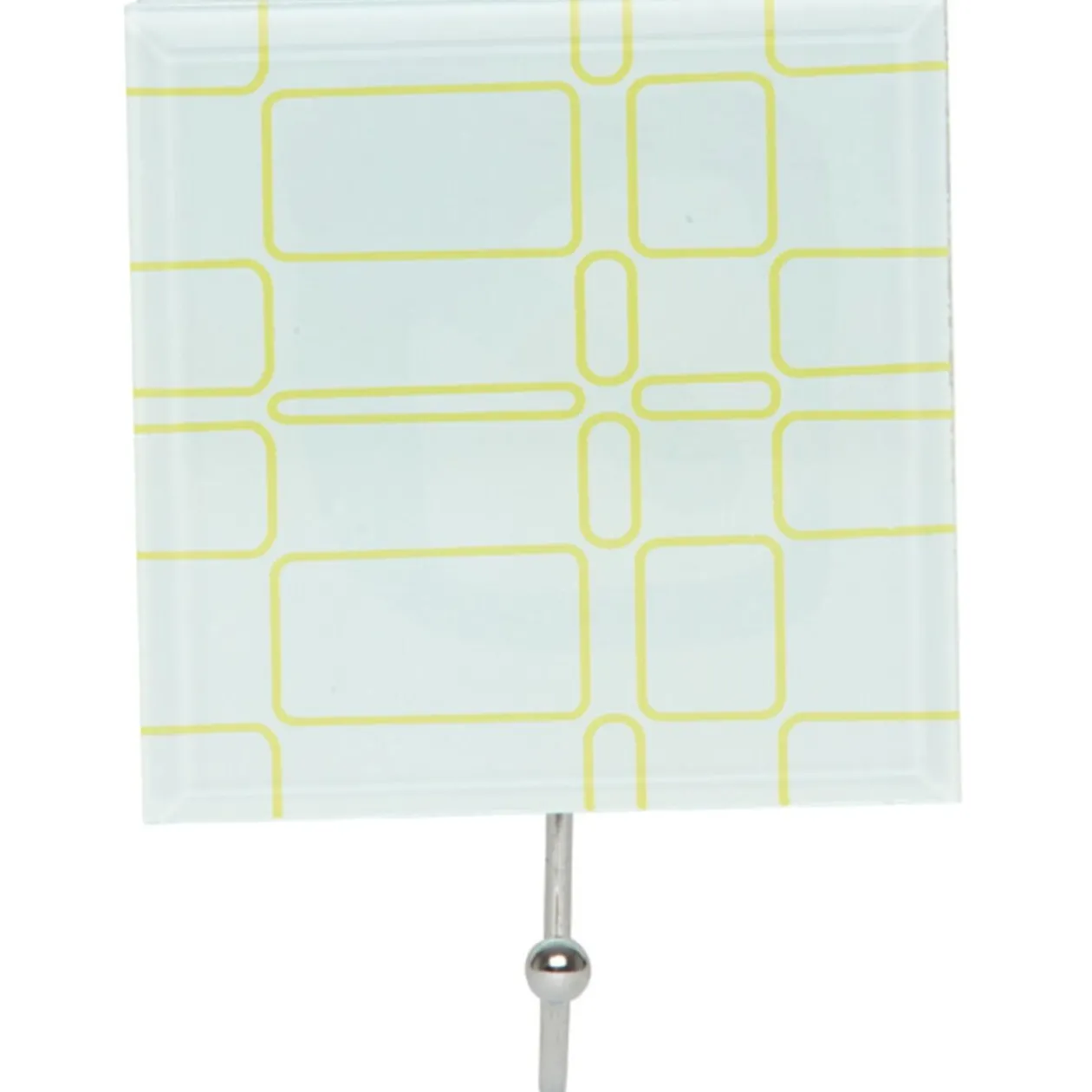 Patère design verre Intus création Olivier Lapidus X2