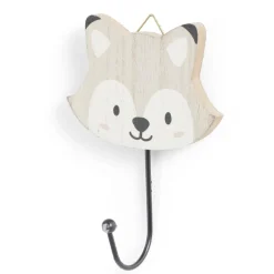Patère enfant forme animal 10xH15cm - 4 modèles