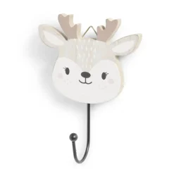 Patère enfant forme animal 10xH15cm - 4 modèles