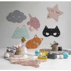 Patère murale XL Maya montagne