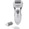 Pédicure électrique rouleau exfoliant gris et blanc