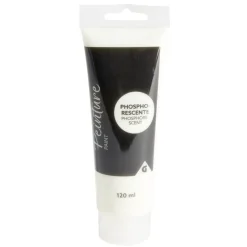 Peinture acrylique phosphorecente tube 120ml