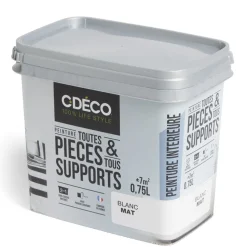 Peinture intérieure C'DÉCO tous supports 750ml blanc satiné