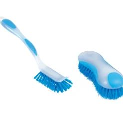Pelle balayette brosse bleu
