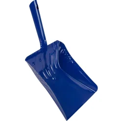 Pelle en métal laqué bleu