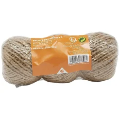 Pelote de ficelle x3