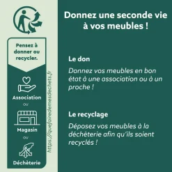 Penderie avec 2 étagères bambou marron