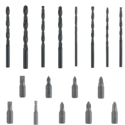 Perceuse visseuse électrique Profilex sans fil sur batterie bicolore