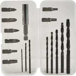 Perceuse visseuse sans fil avec accessoires