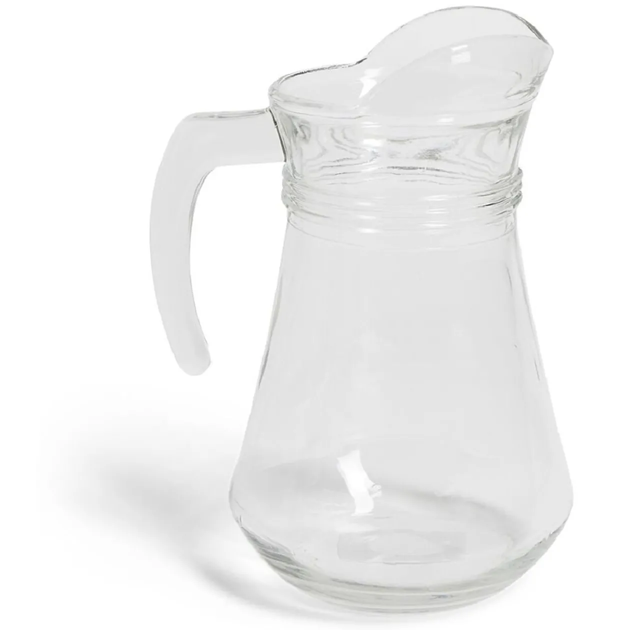 Pichet avec anse et bec verseur 1L verre transparent