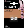 Pile Duracell alcaline SPE LR44 1,5Volts, 76A/A76/V13GA - Lot de 2